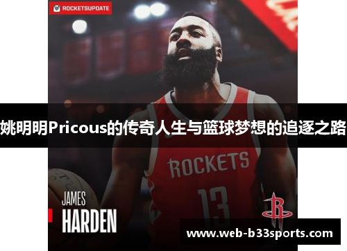 姚明明Pricous的传奇人生与篮球梦想的追逐之路